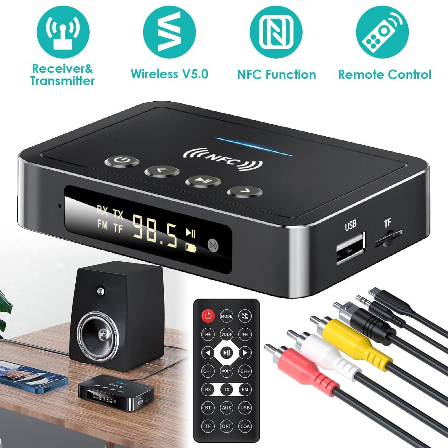 Digital Wireless Audio Adapter DailySale
