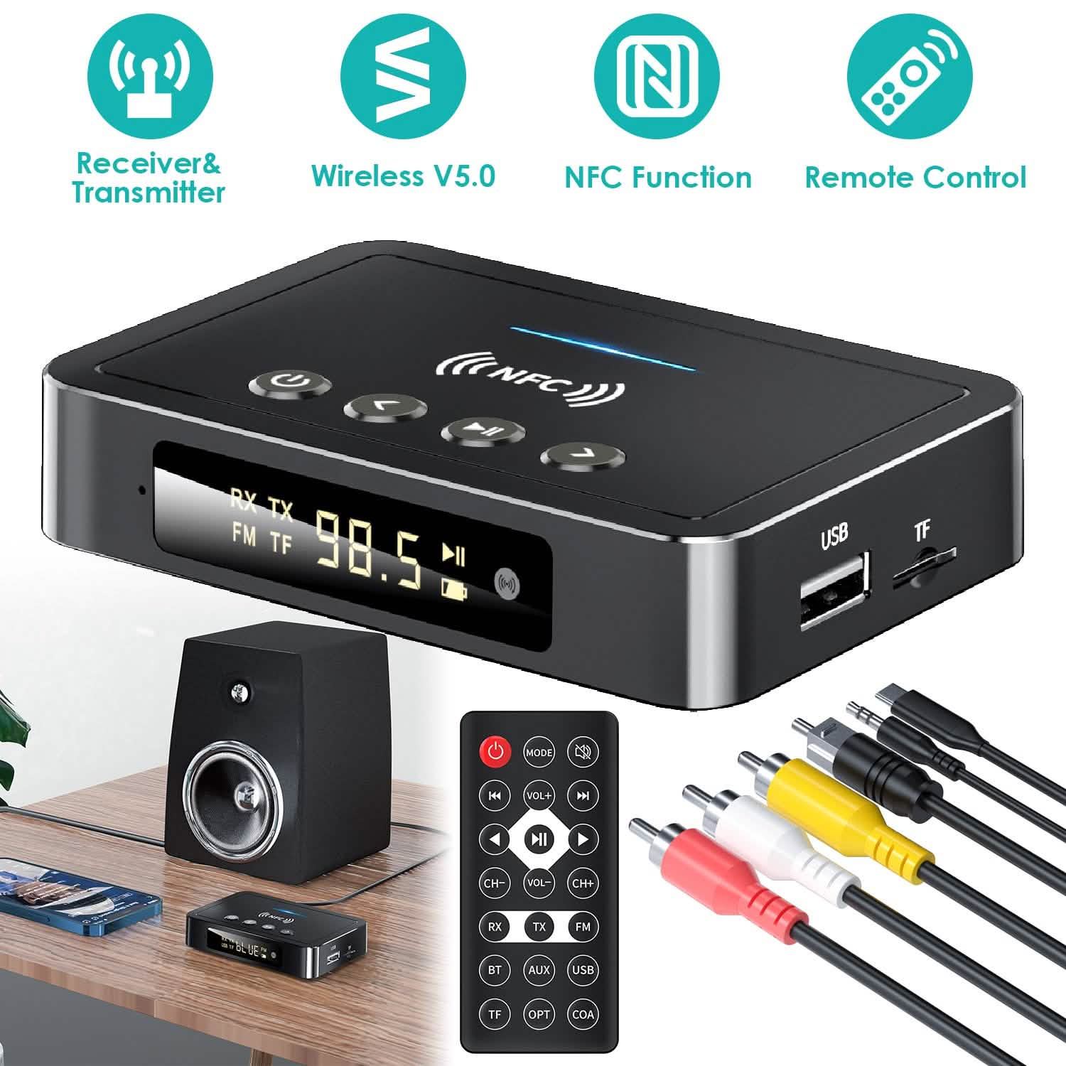 Digital Wireless Audio Adapter DailySale