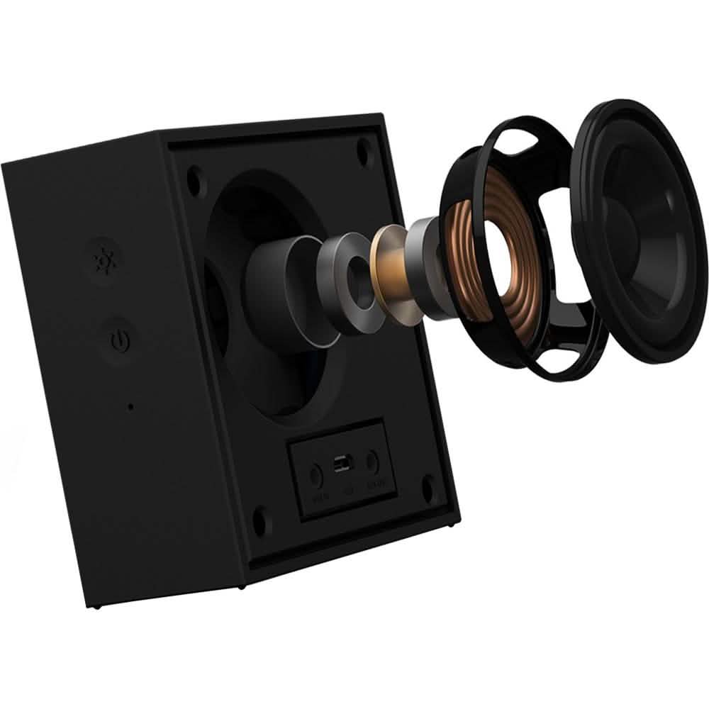 Divoom Timebox Mini Intelligent LED Light Bluetooth Speaker & Alarm w/App-Controlled DailySale