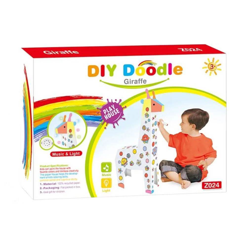 DIY 3D Coloring Cardboard DailySale