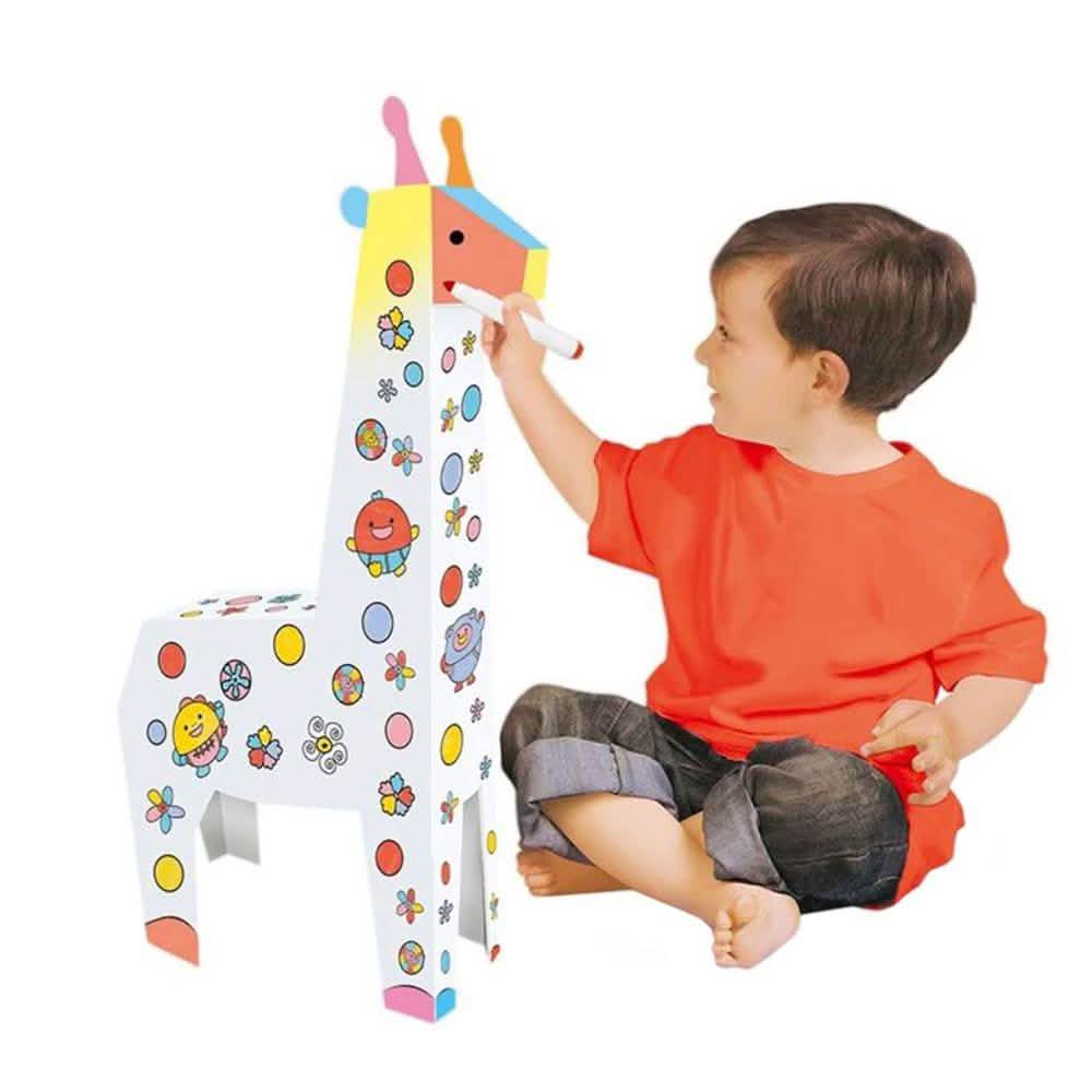 DIY 3D Coloring Cardboard DailySale