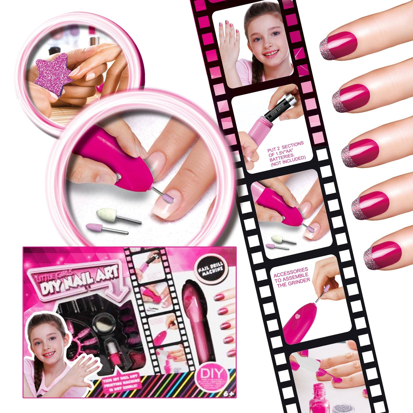 DIY Nail Art Tool Manicure Set DailySale