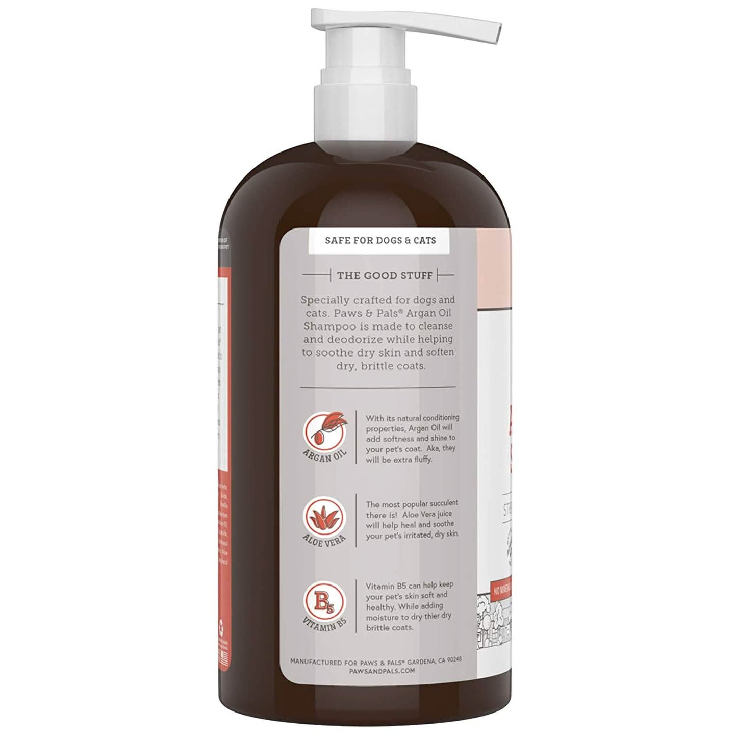 Dog Argan Shampoo-Conditioner - 20oz Clinical Vet Formula Wash DailySale
