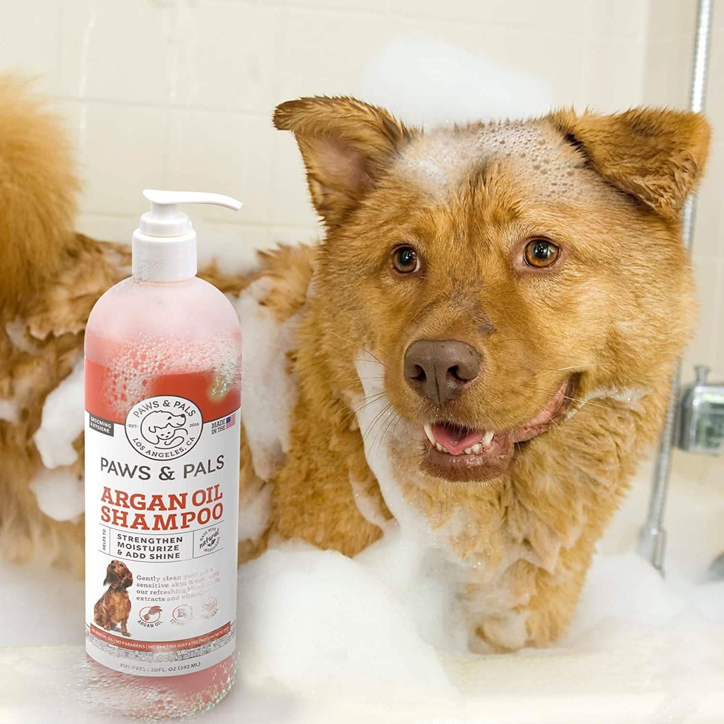 Dog Argan Shampoo-Conditioner - 20oz Clinical Vet Formula Wash DailySale