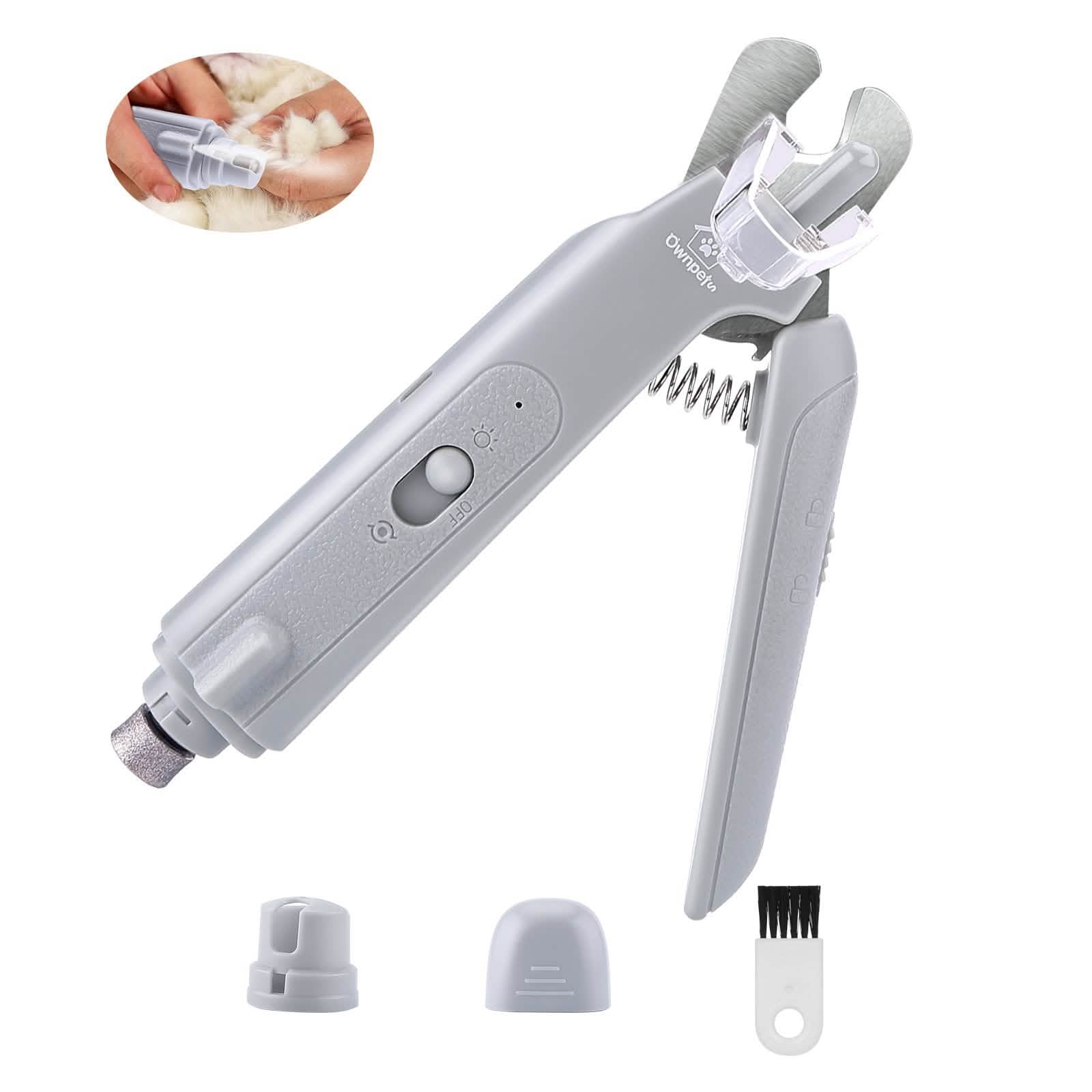 Dog Cat Nail Clipper Grinder with LED Light DailySale