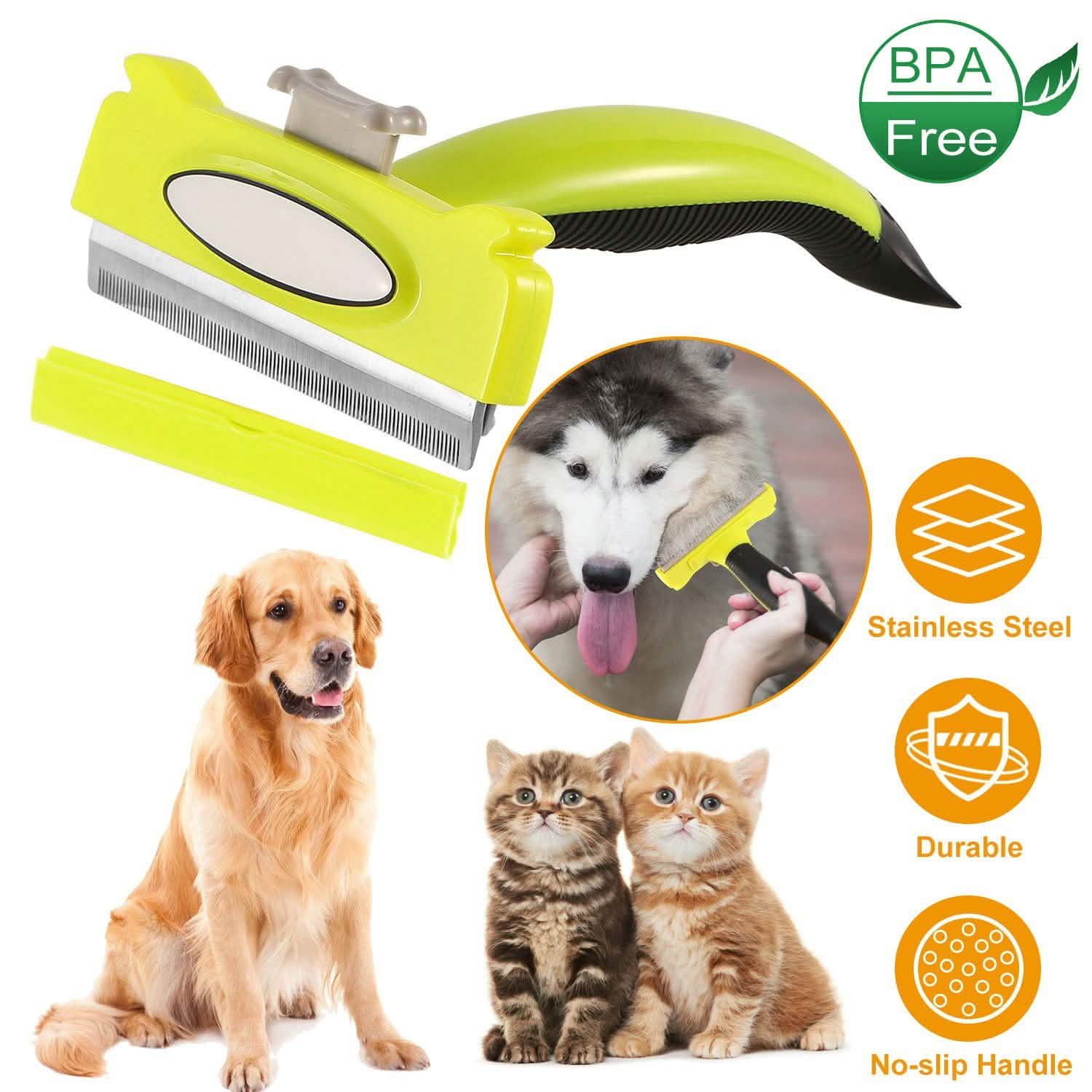 Dog Grooming Brush Comb Pet Hair Remover DailySale