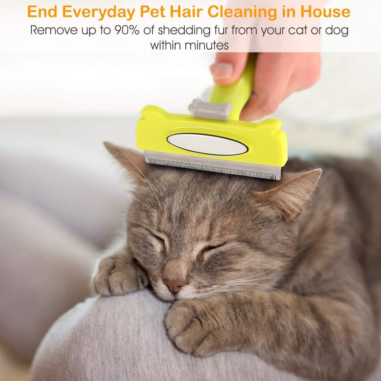 Dog Grooming Brush Comb Pet Hair Remover DailySale