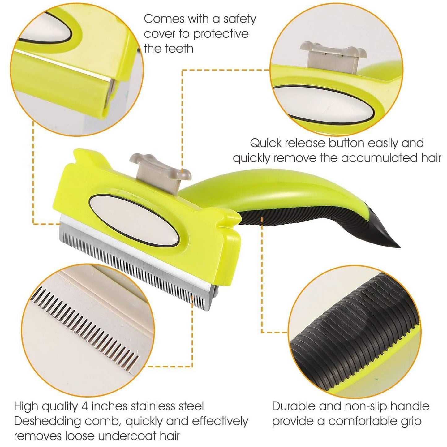 Dog Grooming Brush Comb Pet Hair Remover DailySale