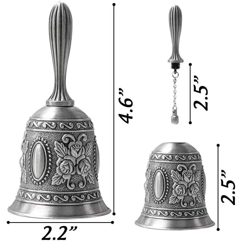 DomeStar Hand Bell Call Bell Brass Wedding Bells DailySale