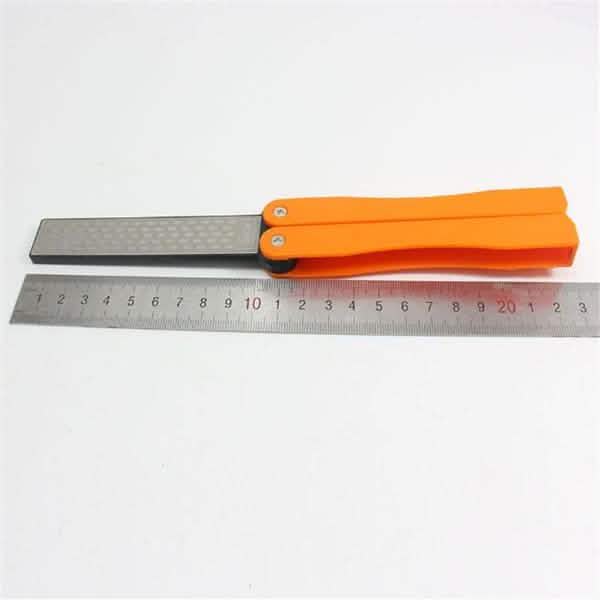 Double Sided Folded Pocket Sharpener Diamond Knife Sharpening Outdoor DailySale