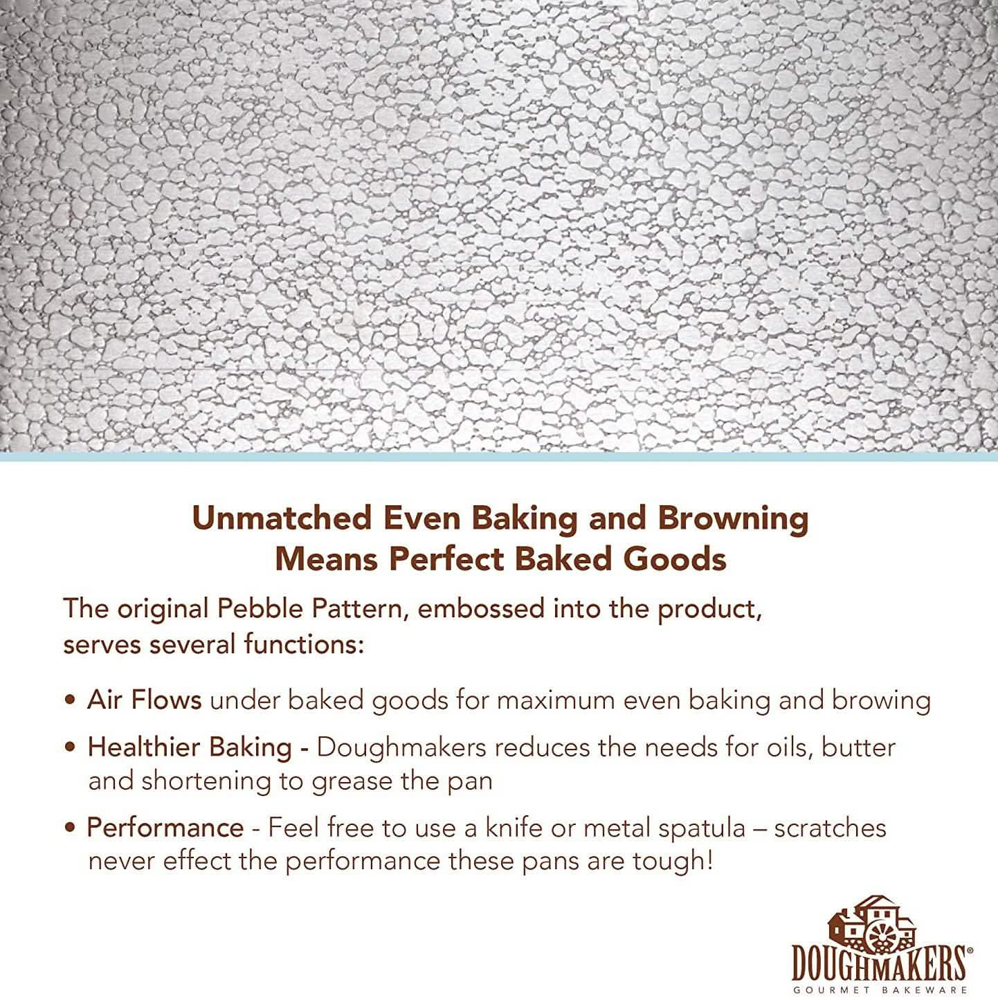 Doughmakers 9" Round Cake Commercial Grade Aluminum Bake Pan DailySale