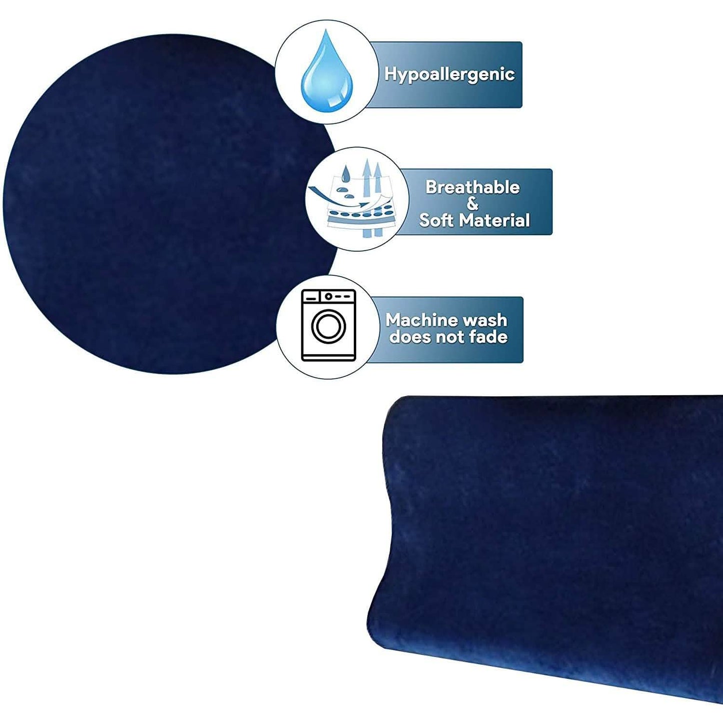 Dr. Franklyn's Contour Memory Foam Neck Pillow DailySale