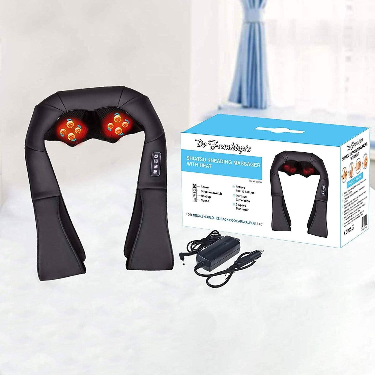 Dr. Franklyn's Shiatsu Neck and Back Shoulder Massager DailySale