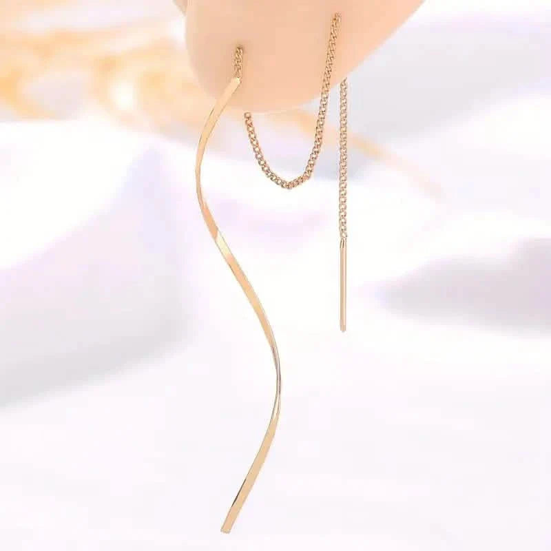 Drop Earrings Golden S Design DailySale