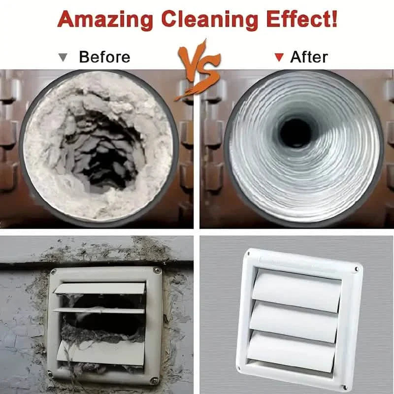 Dryer Vent Cleaning Made Easy with Lint-Cleaner Tool DailySale