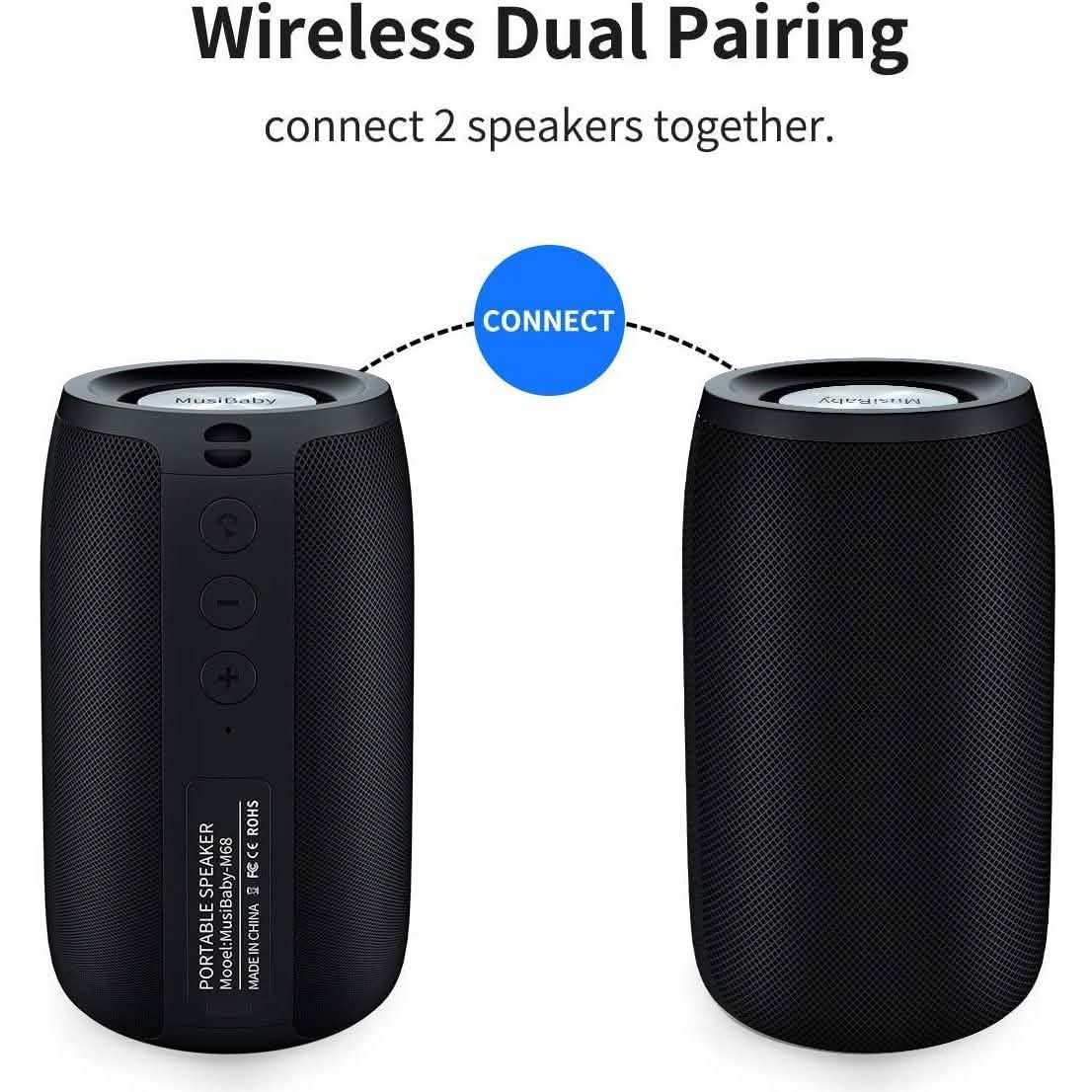 Dual Pairing Bluetooth 5.0 Speaker DailySale