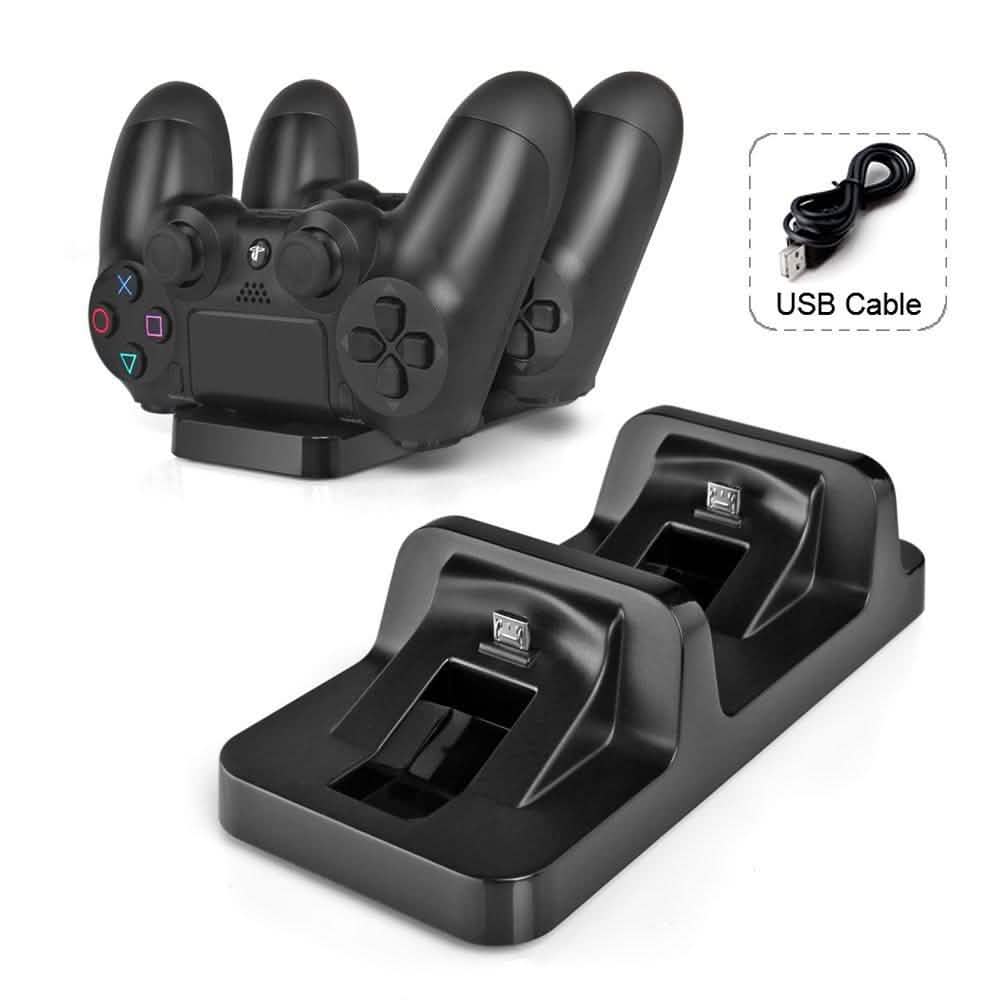 Dual USB Charging Dock Charger Station Cradle For PS4 Wireless Game Controller DailySale