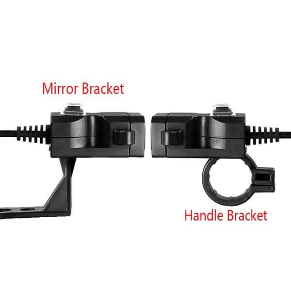 Dual USB Port 9-24V Waterproof Motorbike Motorcycle Handlebar Charger Adapter DailySale