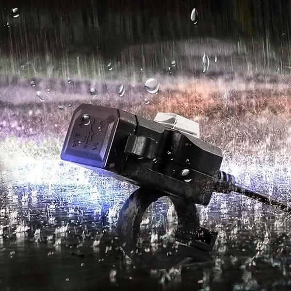 Dual USB Port 9-24V Waterproof Motorbike Motorcycle Handlebar Charger Adapter DailySale