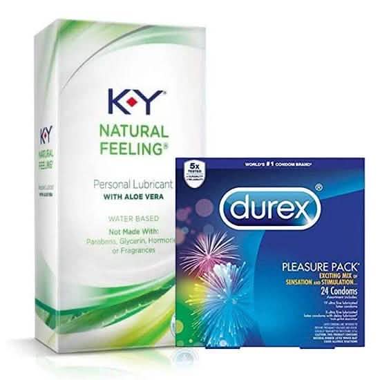 Durex Pleasure Pack and KY Lubricant DailySale