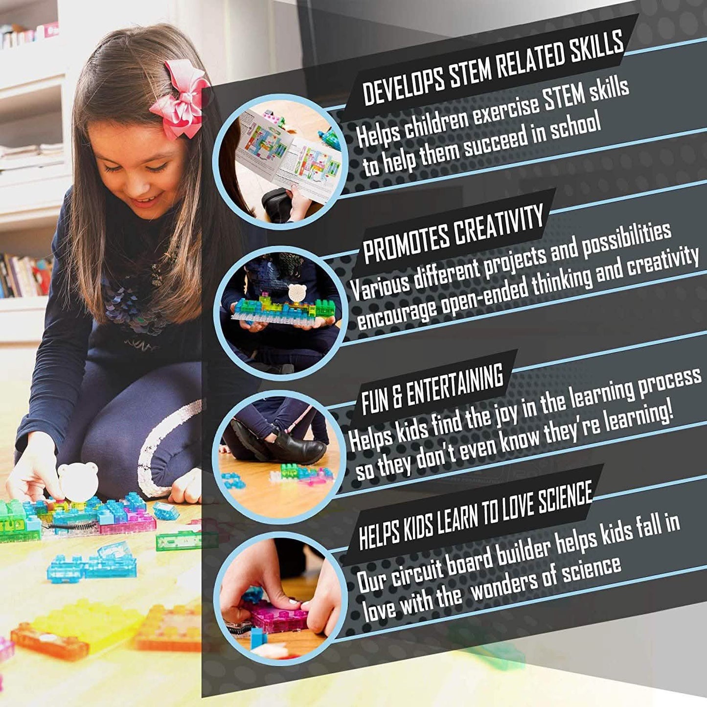 E-Blox STEM Toys Circuit Maker for Kids DailySale