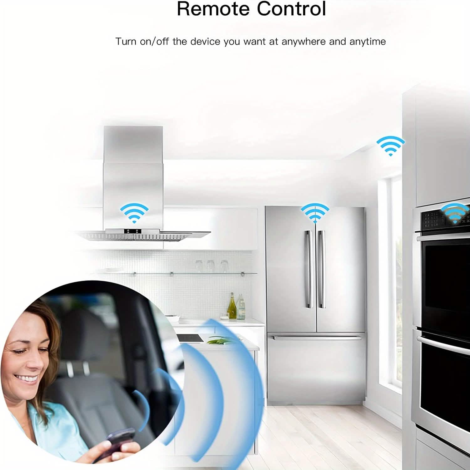 Smart WiFi Plug Outlet Adapter, Works with Alexa & Google, Timer, Voice Control, 2.4GHz Network Home Automation DailySale