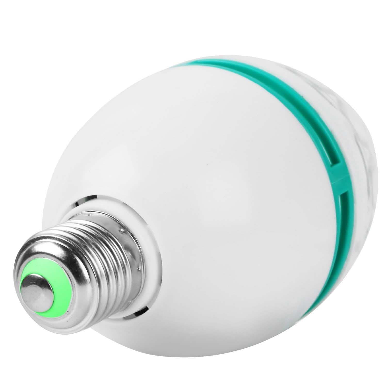 E27 3W Rotating RGB LED Light Bulb DailySale