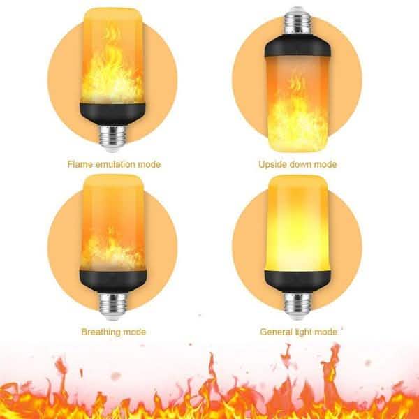 E27 LED Flame Effect Light Bulb DailySale