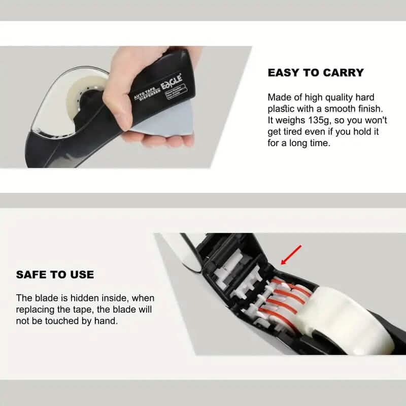 Eagle Portable One-Handed Operation Tape Dispenser DailySale