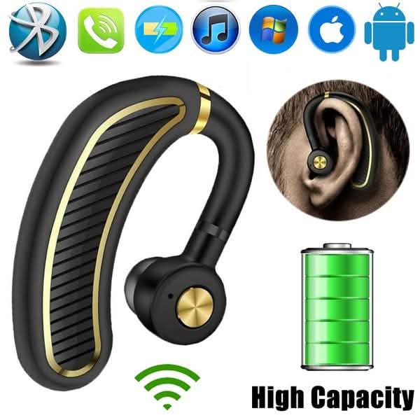 Earhook Business Earphone with Mic DailySale