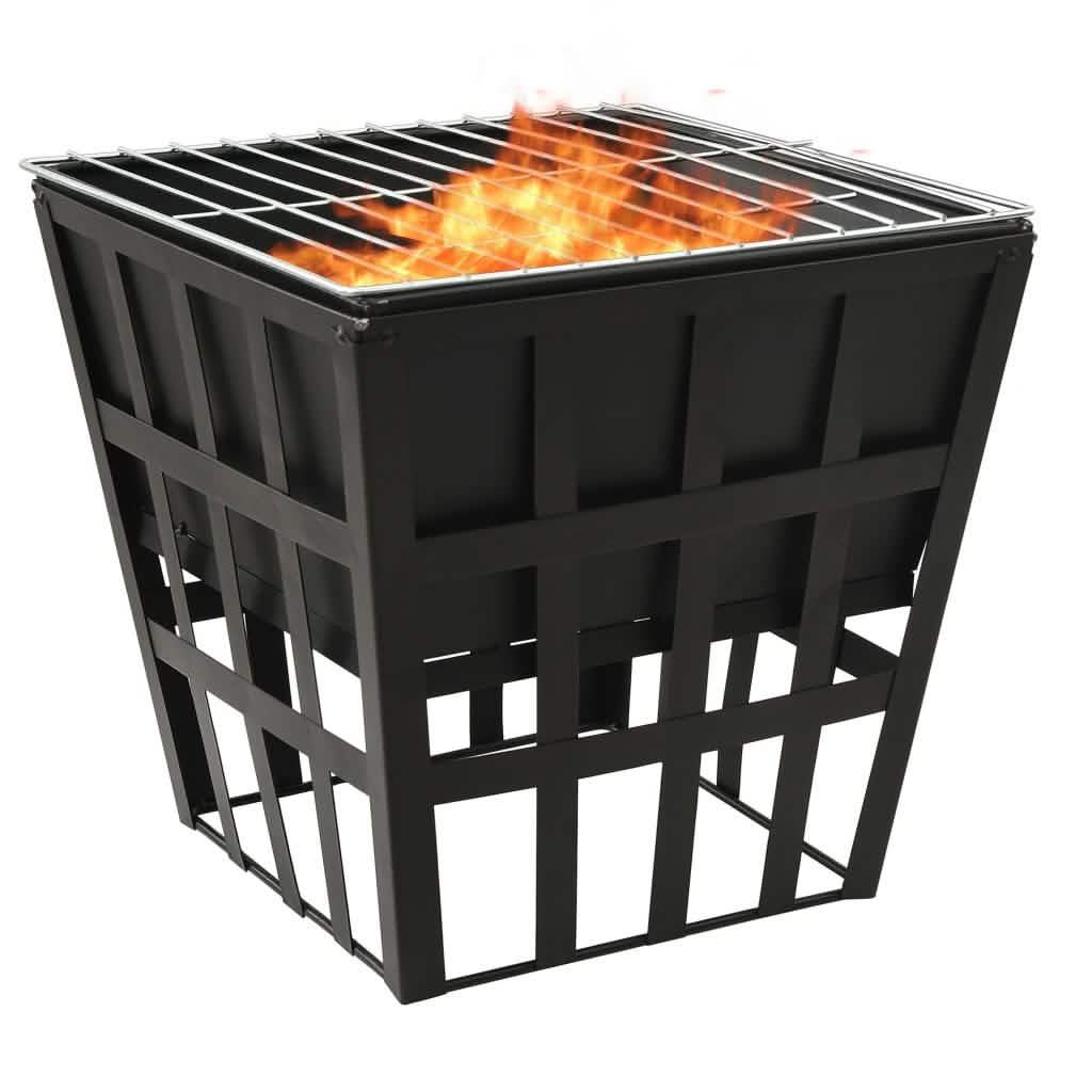 EBTOOLS 2-in-1 Steel Fire Pit and BBQ DailySale