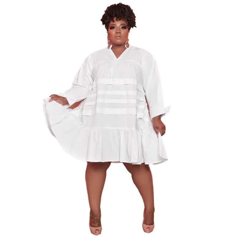 Echoine Women's Oversized Loose Ladies Midi Dress DailySale