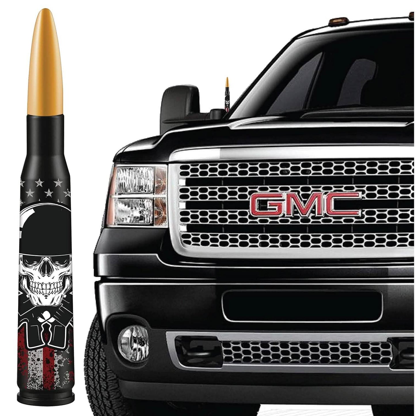 EcoAuto Badass Bullet Antenna Replacement Fits All Chevy & GMC Truck DailySale