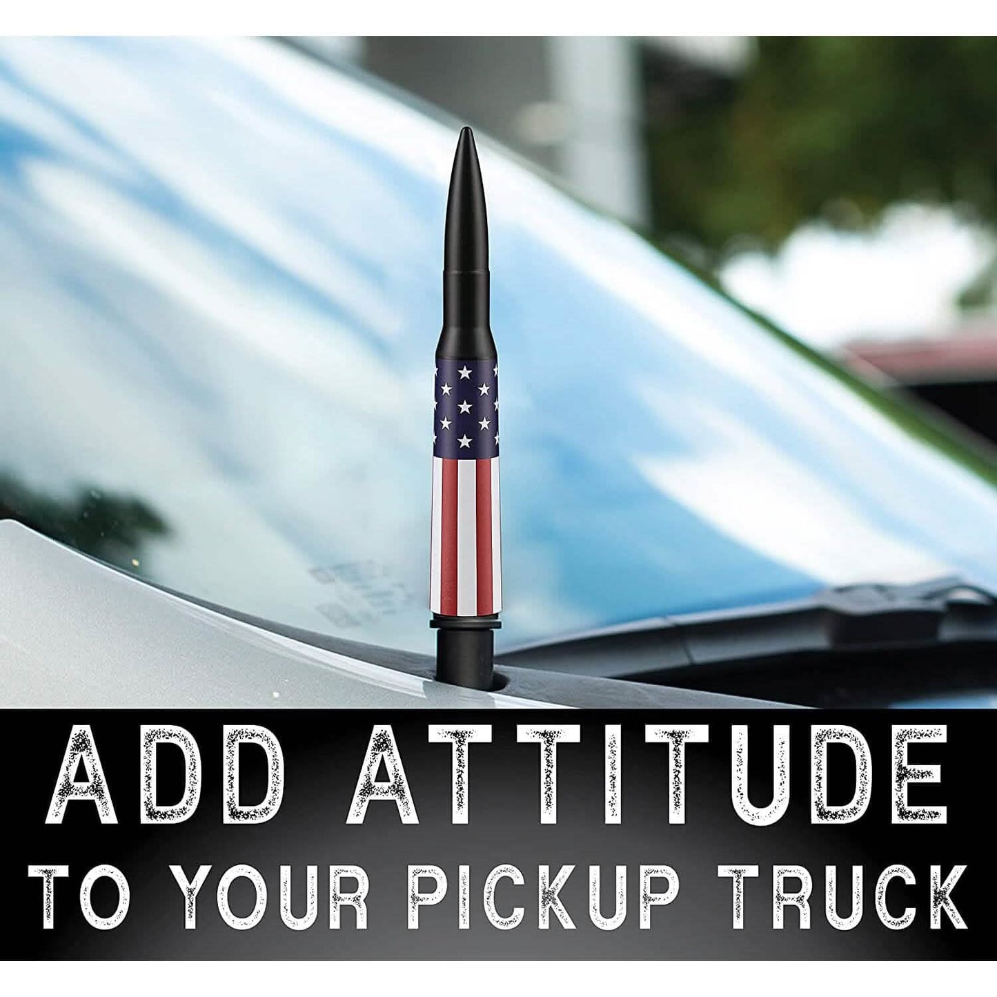 EcoAuto Badass Bullet Antenna Replacement Fits All Chevy & GMC Truck DailySale
