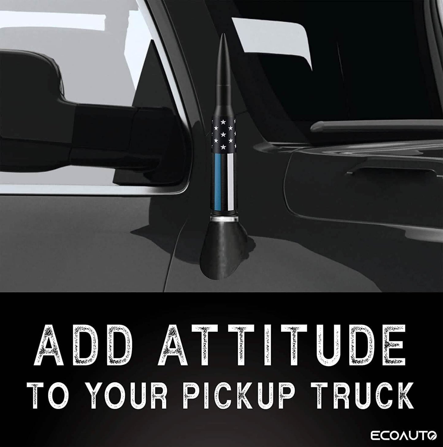 EcoAuto Badass Bullet Antenna Replacement Fits All Chevy & GMC Truck DailySale