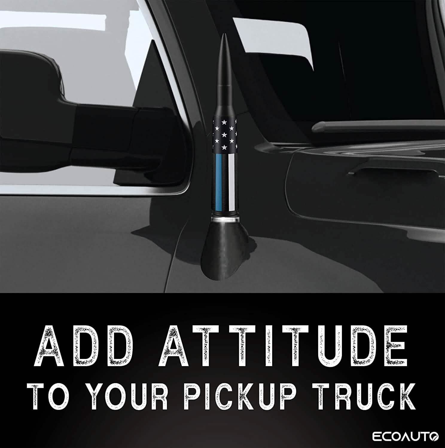 EcoAuto Badass Bullet Antenna Replacement Fits All Chevy & GMC Truck DailySale