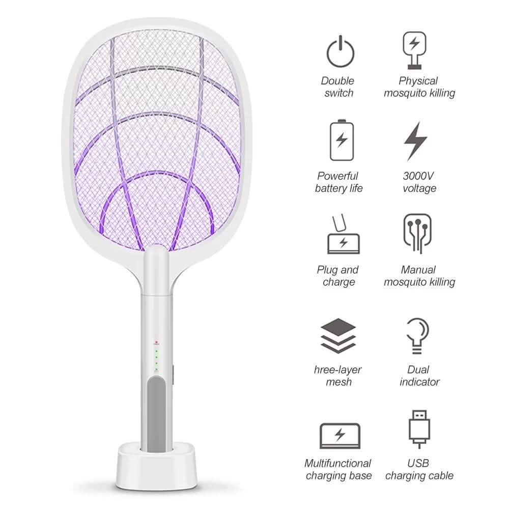 Electric Bug Zapper Racket DailySale