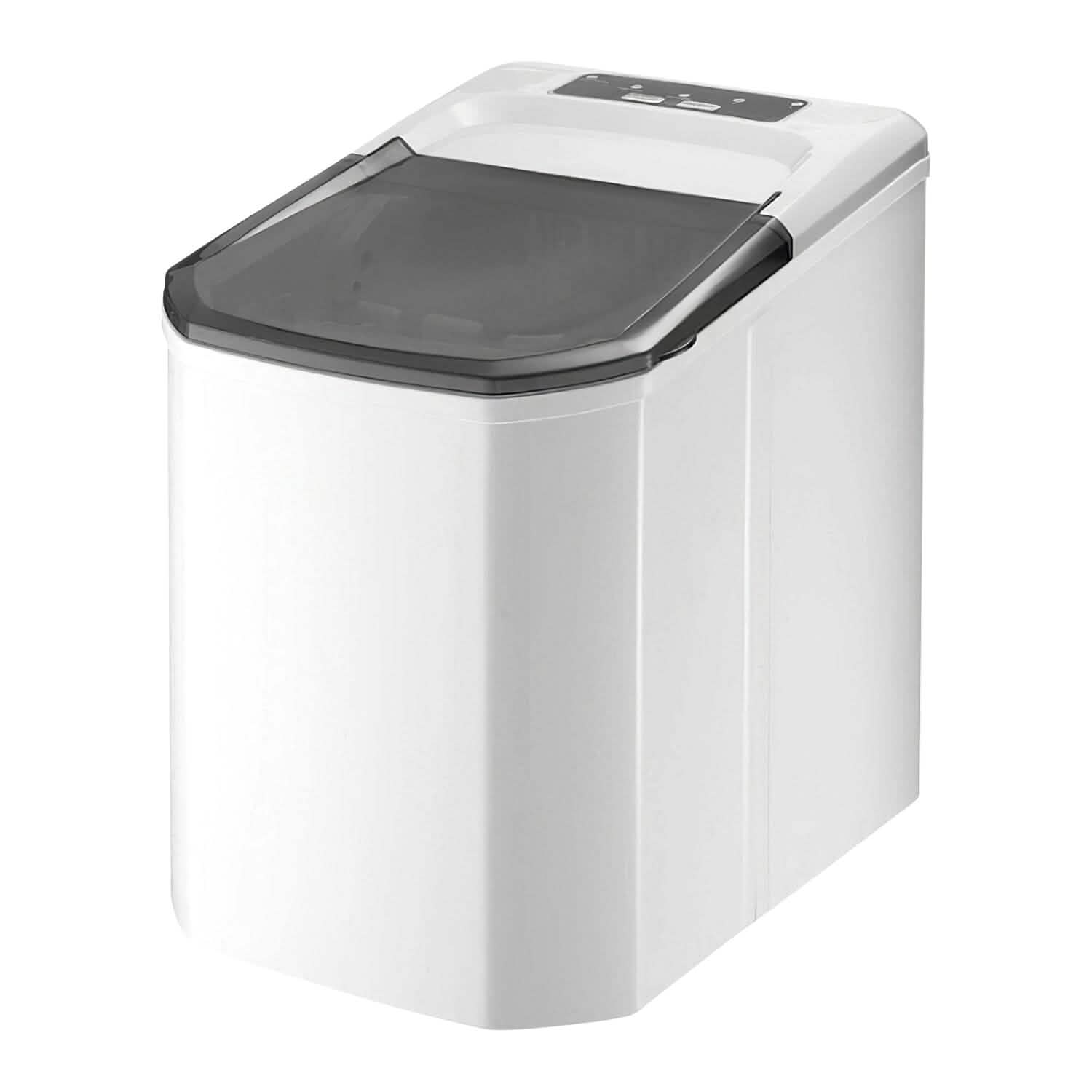 Electric Countertop Ice Make with Ice Scoop Basket Self Cleaning DailySale