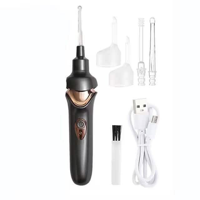 Electric Ear Cordless Safe Vibration Painless Vacuum Ear Wax Pick Cleaner Remover Spiral DailySale