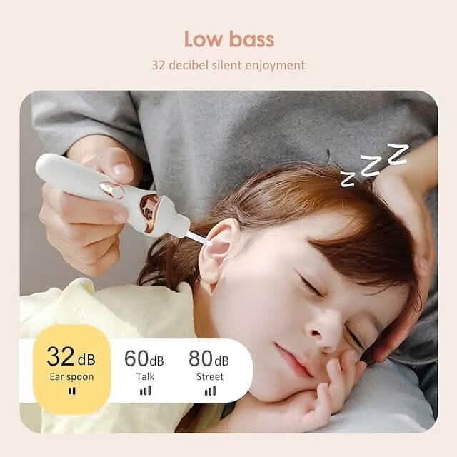 Electric Ear Cordless Safe Vibration Painless Vacuum Ear Wax Pick Cleaner Remover Spiral DailySale