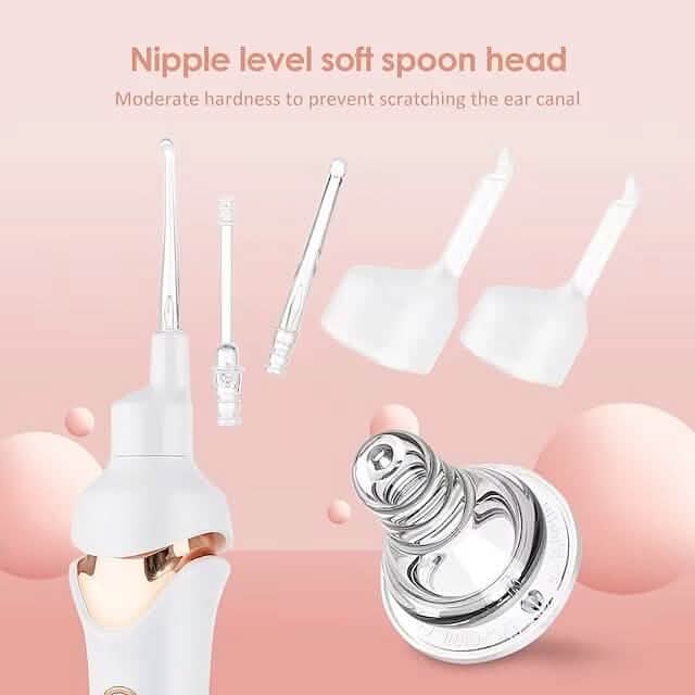 Electric Ear Cordless Safe Vibration Painless Vacuum Ear Wax Pick Cleaner Remover Spiral DailySale