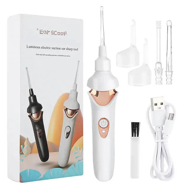 Electric Ear Cordless Safe Vibration Painless Vacuum Ear Wax Pick Cleaner Remover Spiral DailySale