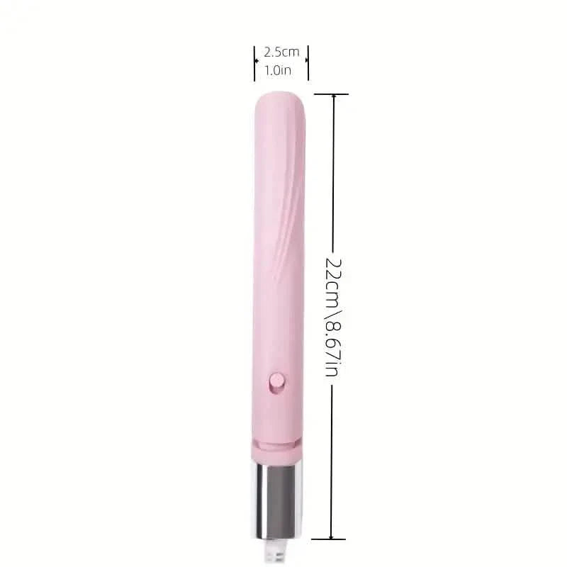 Electric Hair Straightener and Curler with Ceramic Plates DailySale