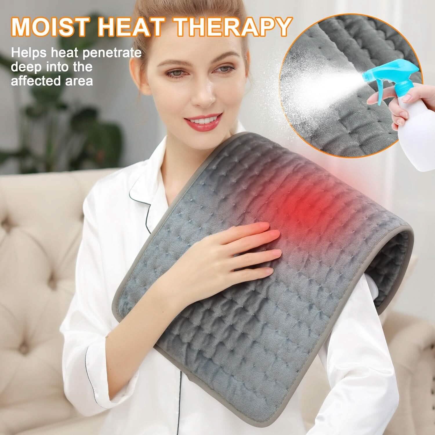 Electric Heating Pads for Body Pain Relief DailySale