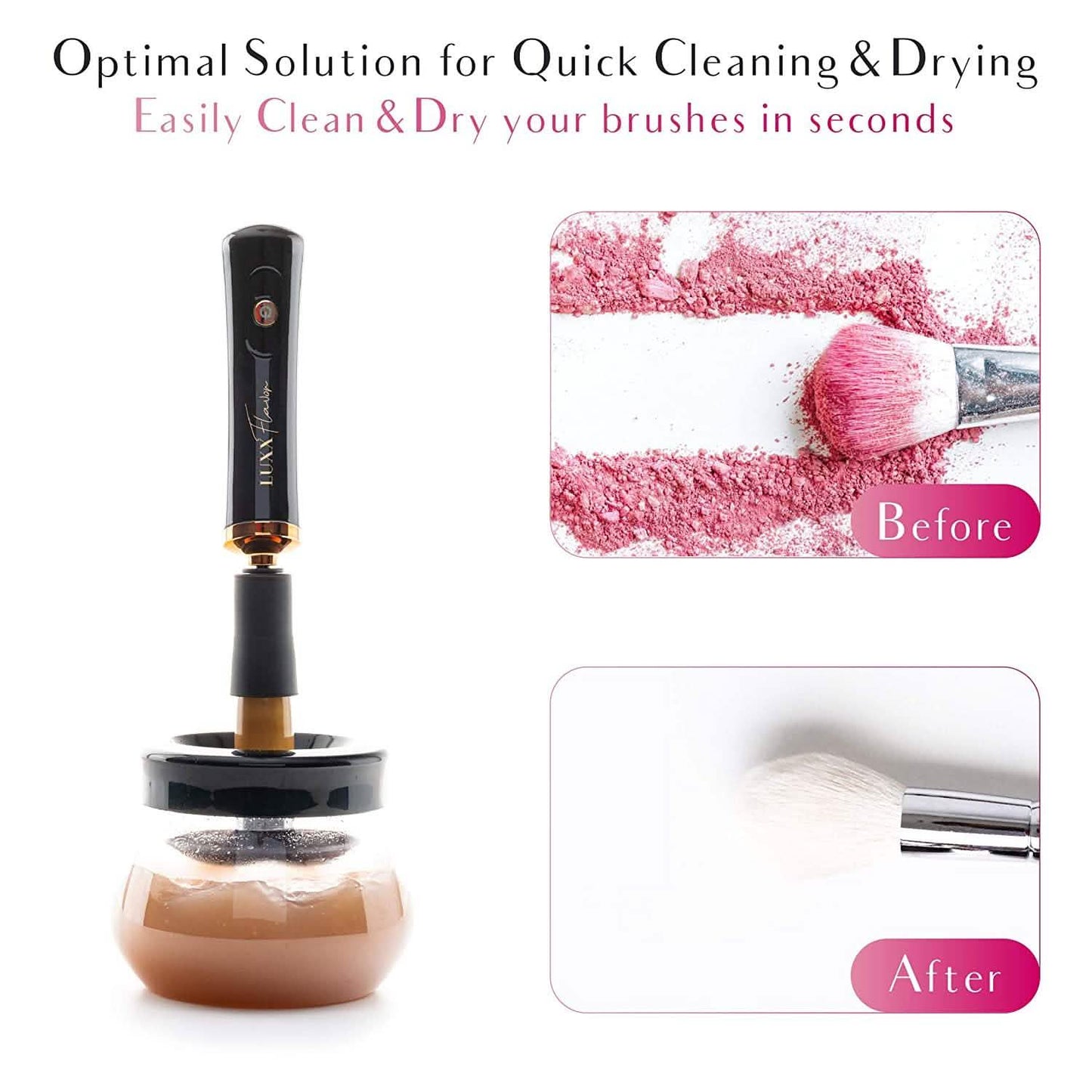 Electric Makeup Brush Cleaner and Dryer Machine DailySale