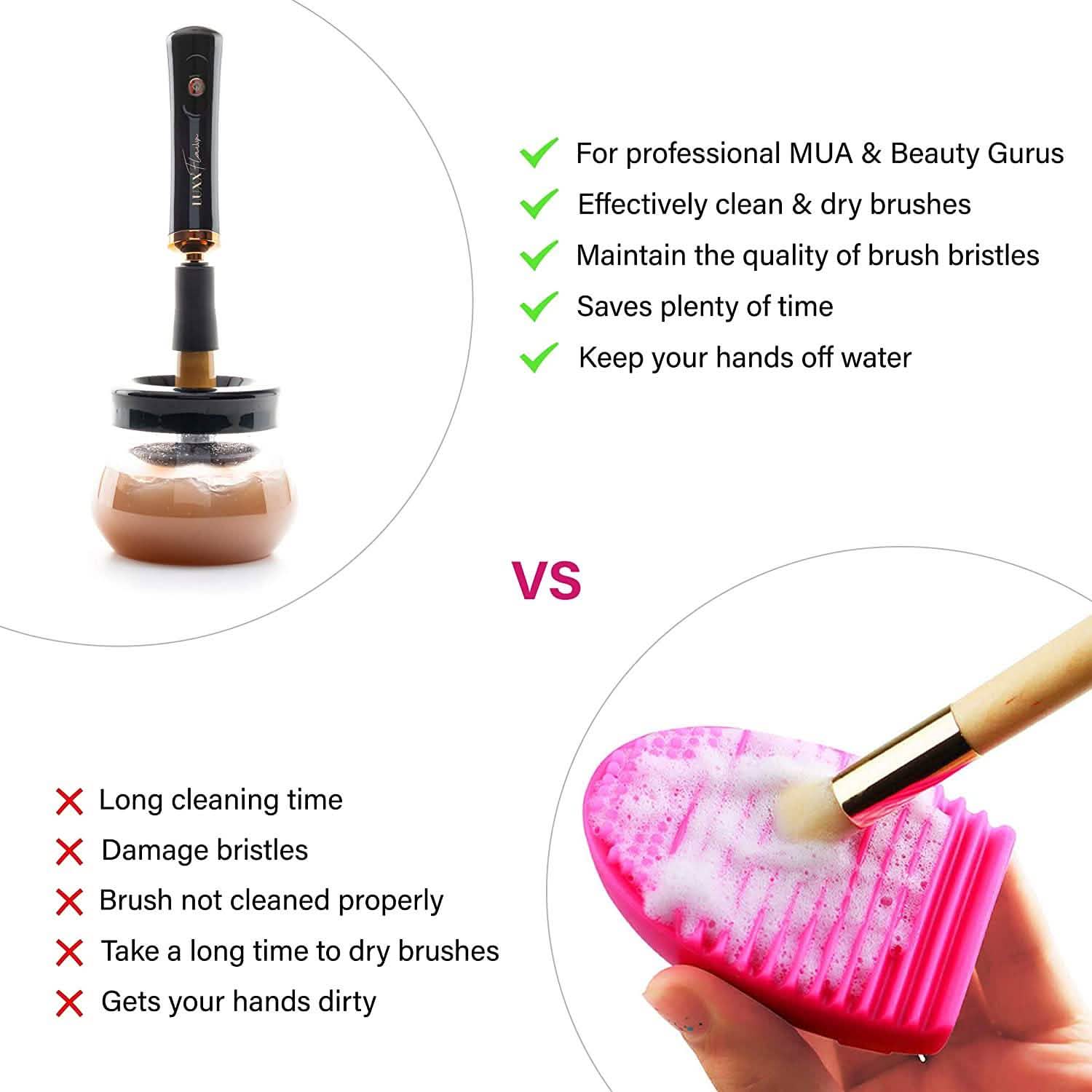 Electric Makeup Brush Cleaner and Dryer Machine DailySale