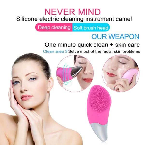Electric Massage and Facial Cleaning Brush DailySale