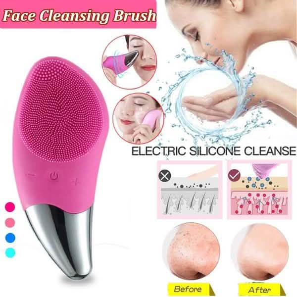 Electric Massage and Facial Cleaning Brush DailySale