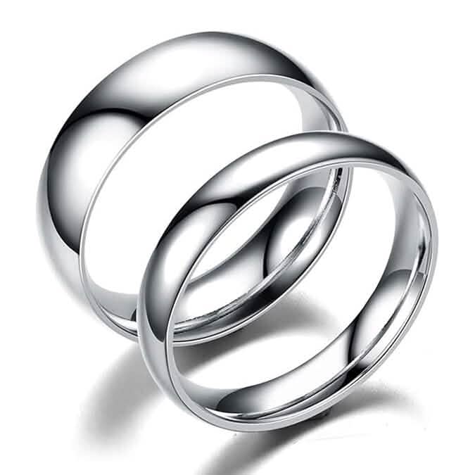 Elegant and Charming S925 Silver Wedding Band Ring DailySale