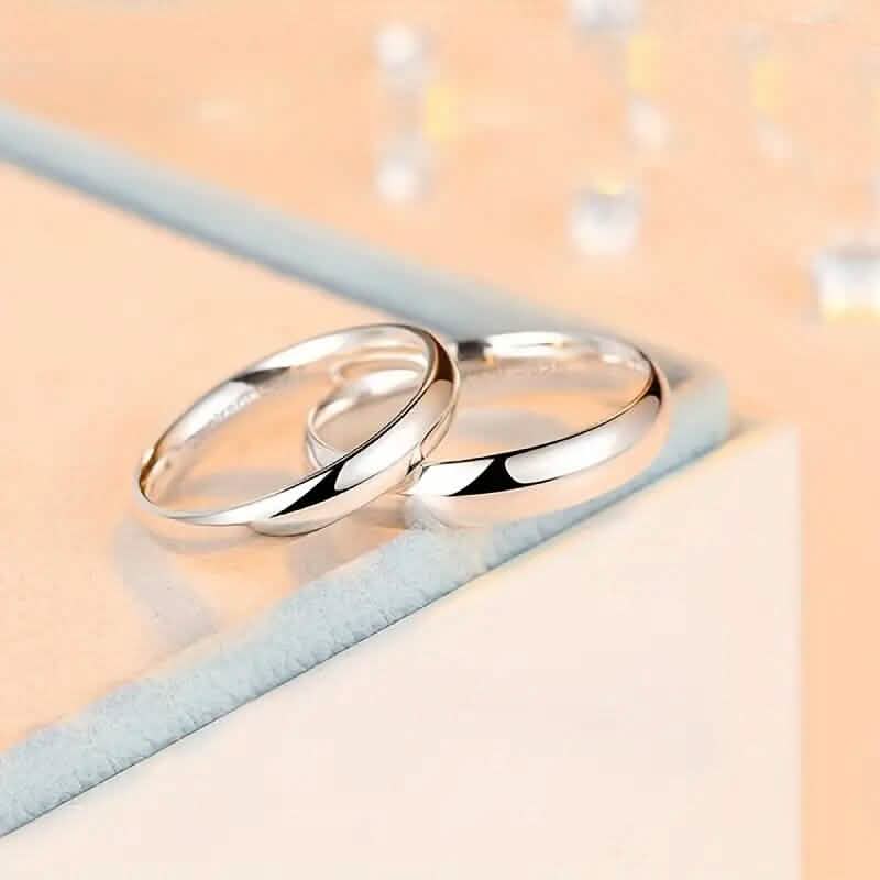 Elegant and Charming S925 Silver Wedding Band Ring DailySale